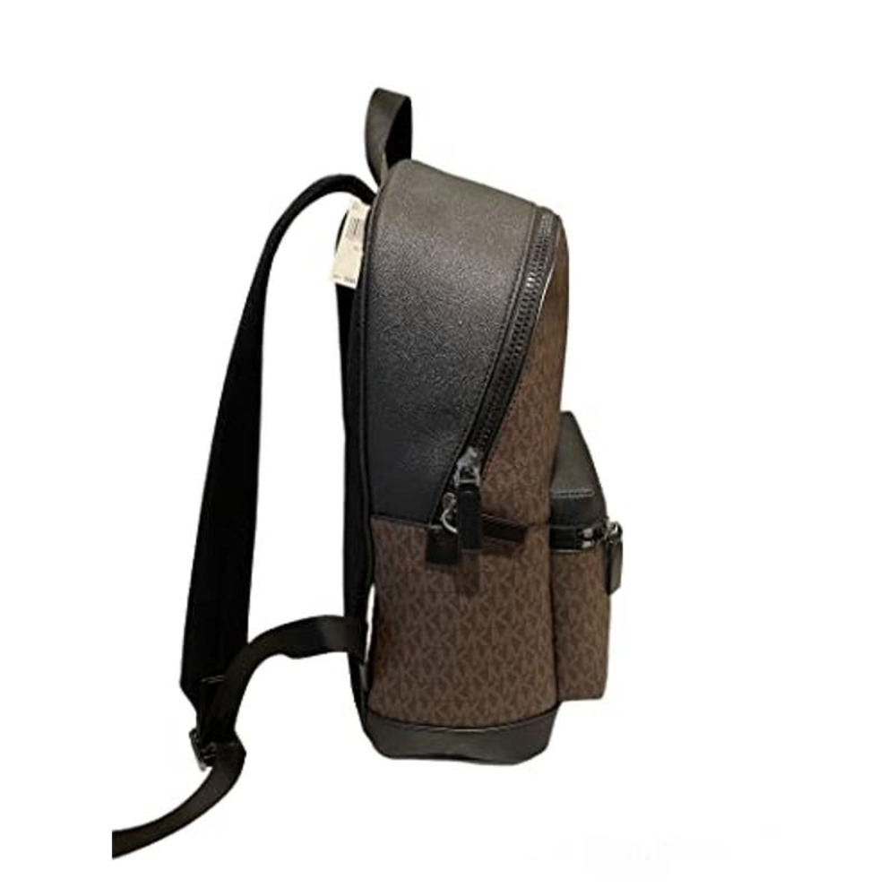 Michael Kors Men's Cooper Logo Stripe Backpack Bag Br… Gem
